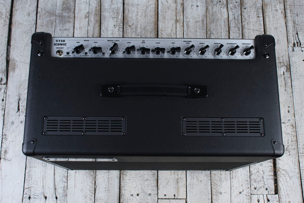 EVH 5150 Iconic Series Electric Guitar Combo Amplifier Black with Footswitch
