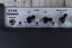 EVH 5150 Iconic Series Electric Guitar Combo Amplifier Black with Footswitch