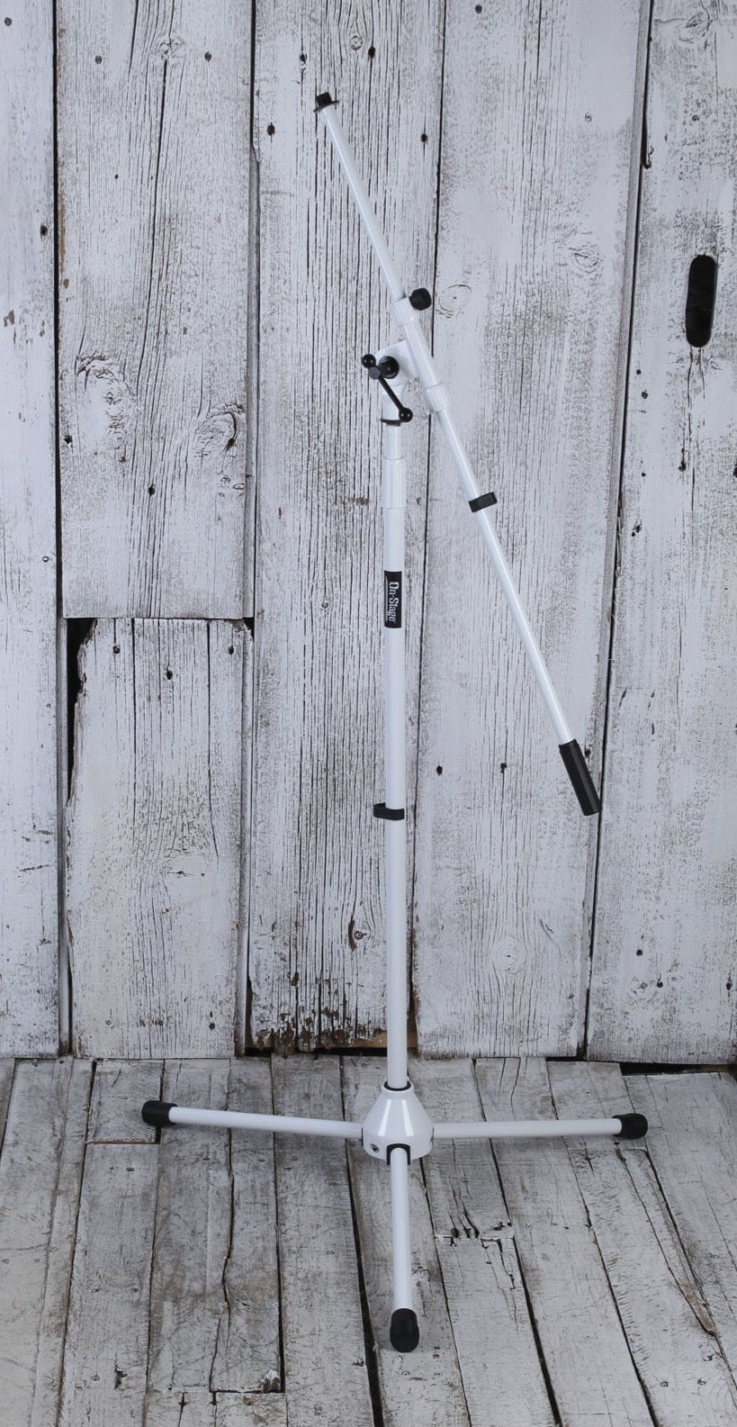 On Stage MS7801W White Euro Boom Microphone Stand