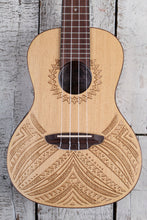 Load image into Gallery viewer, Luna Tapa Solid Spruce Concert Acoustic Electric Ukulele UKE TAPA SPR w Gig Bag