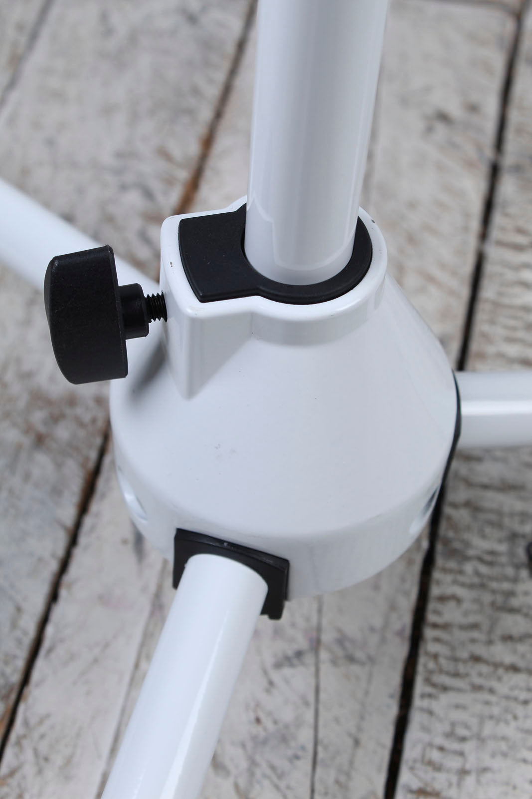On Stage MS7801W White Euro Boom Microphone Stand