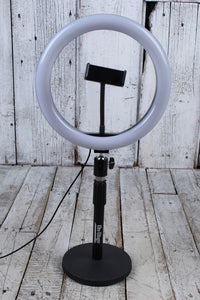 On Stage VLD360 LED Ring Light Kit with Bluetooth Wireless Remote Shutter