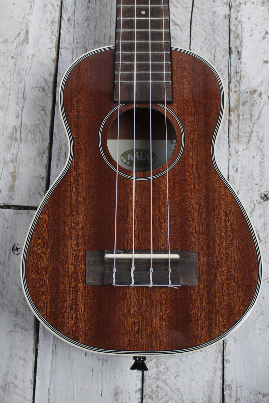 Kala KA-SLNG Gloss Mahogany, Long-Neck Soprano Ukulele