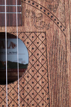 Load image into Gallery viewer, Kala Cigar Box Ukulele Concert Uke Victorian Laser Etching with Gig Bag