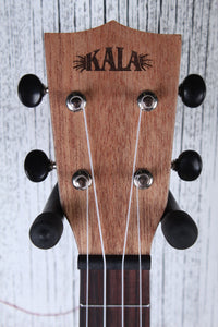 Kala Cigar Box Ukulele Concert Uke Victorian Laser Etching with Gig Bag