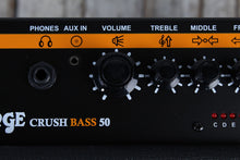 Load image into Gallery viewer, Orange CRUSH BASS 50 Electric Bass Guitar Amplifier 50 Watt 1 x 12 Combo Amp