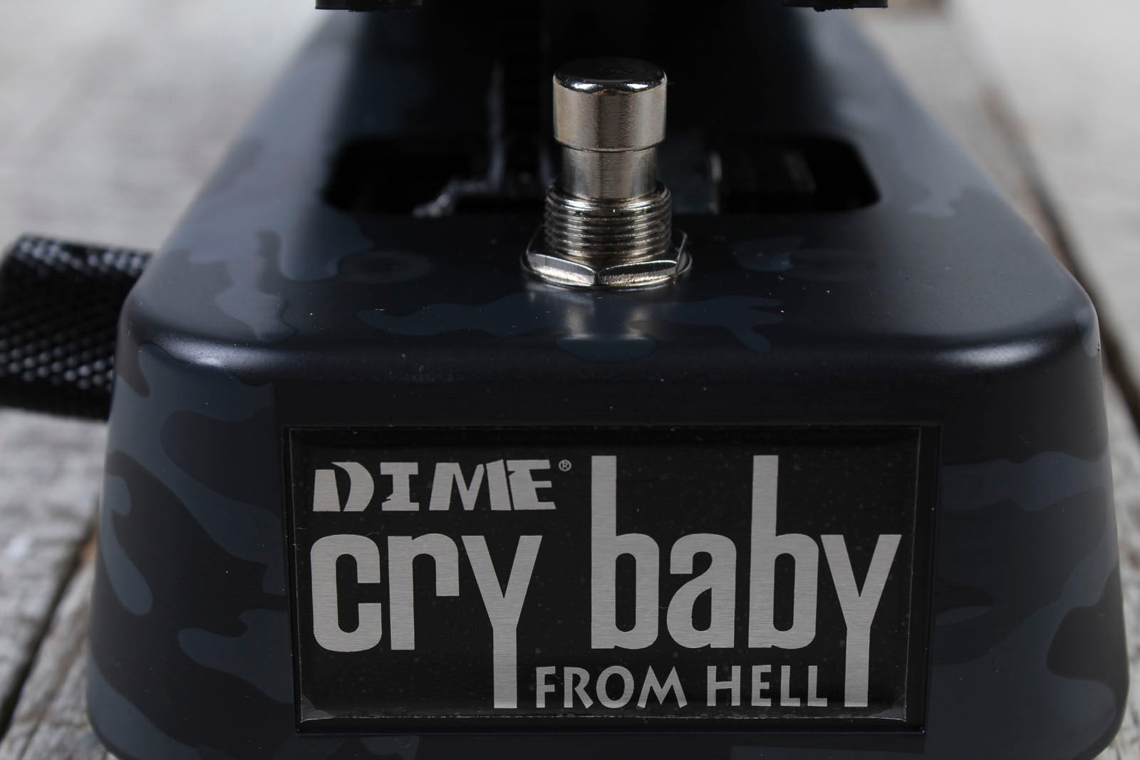 Dunlop Dime Cry Baby from Hell Wah Pedal Electric Guitar Effects