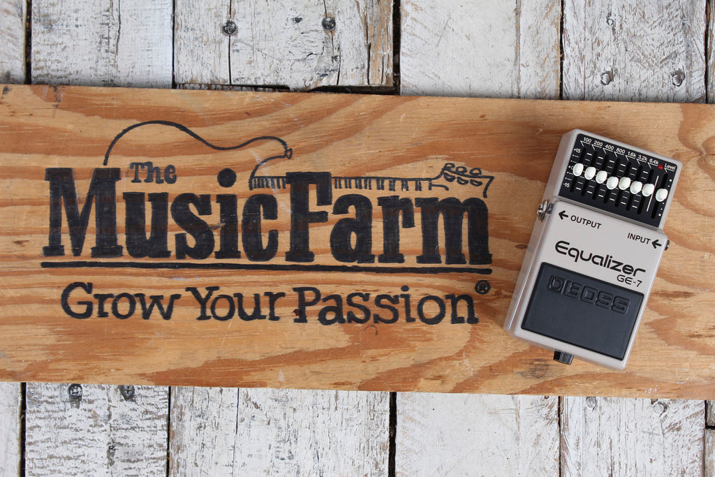 Boss GE-7 7 Band EQ Equalizer Pedal Electric Guitar Equalizer Effects Pedal