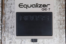 Load image into Gallery viewer, Boss GE-7 7 Band EQ Equalizer Pedal Electric Guitar Equalizer Effects Pedal