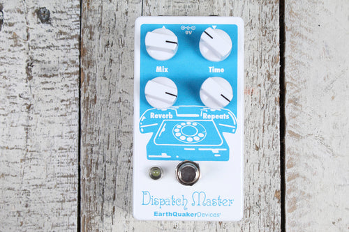 EarthQuaker Dispatch Master v3 Electric Guitar Effect Pedal Digital Delay Reverb