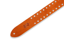 Load image into Gallery viewer, Levy&#39;s 2&quot; Square Punch Out Premier Guitar Strap - Tan  M12SPOV-TAN