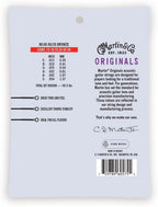 Martin M140 Traditional 80/20 Bronze Acoustic Guitar Strings - Light