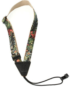 Levy's 1" Wide Natural Cork Classical and Ukulele Strap - Rainforest