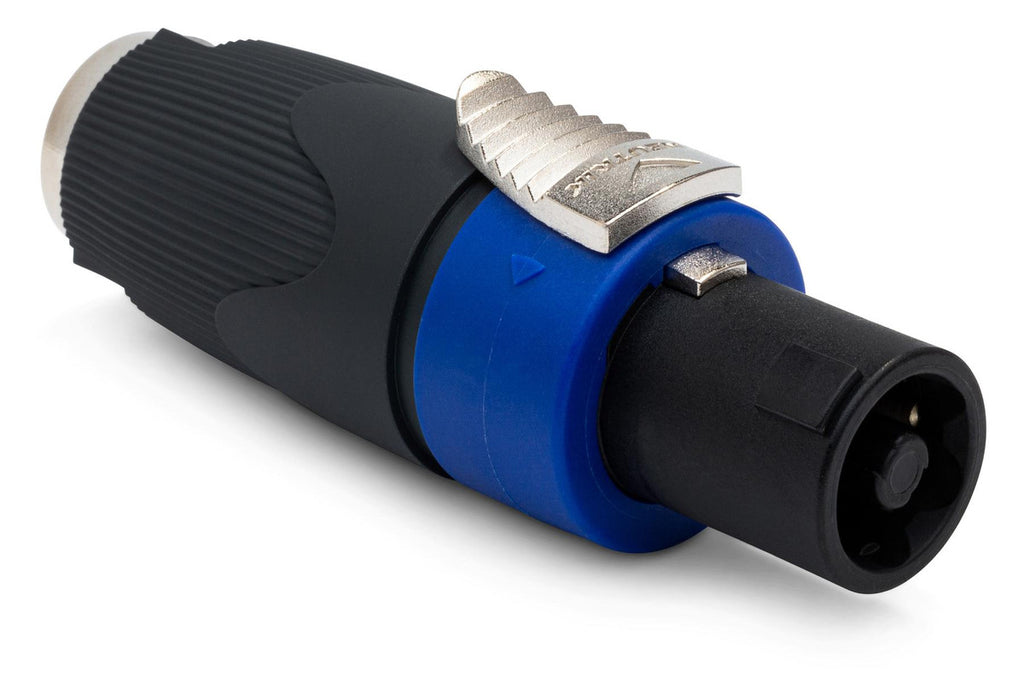 Hosa NA4LJX Neutrik Speaker Adaptor, 1/4 in TS to speakON