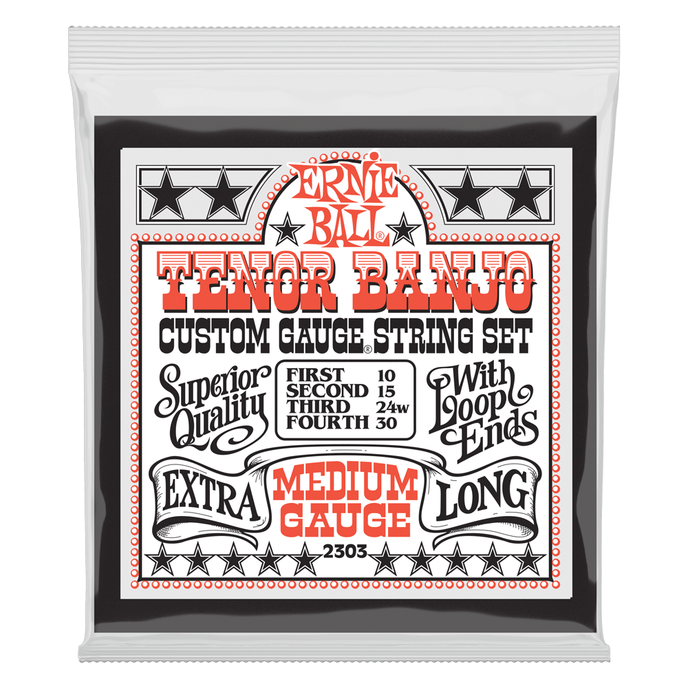 Ernie Ball 2303 Tenor Banjo Loop End - Medium