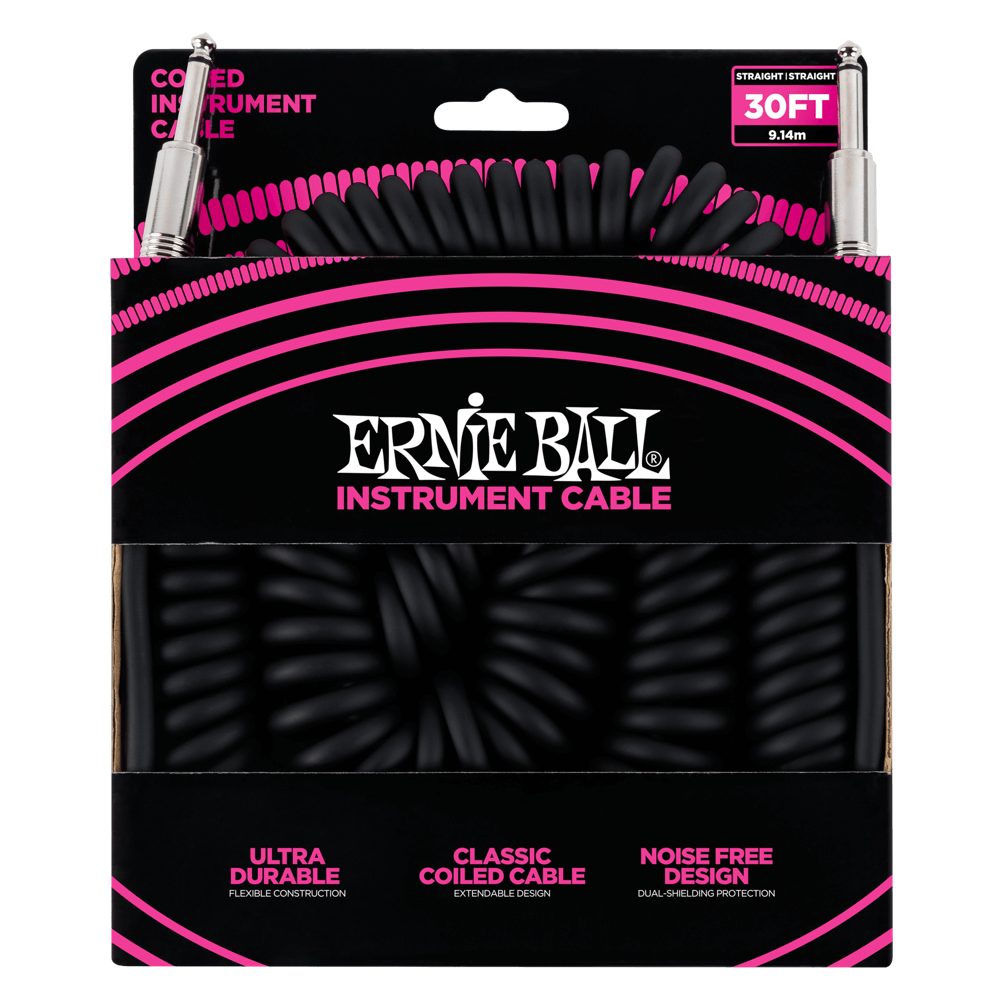 Ernie Ball Coiled Straight to Straight 1/4