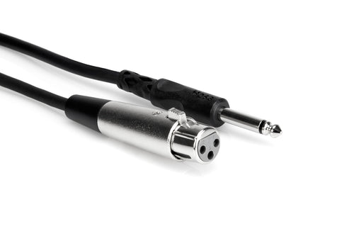 Hosa PXF-115 XLR3F to 1/4