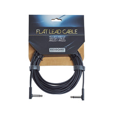Load image into Gallery viewer, RockBoard RBO CAB FL 600BLK AA Flat Instrument Cable 19.7 Feet Angled/Angled