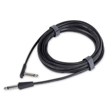 Load image into Gallery viewer, RockBoard RBO CAB FL 600BLK SA Flat Instrument Cable 19.7&#39; Straight/Angled