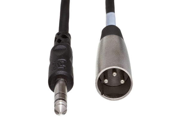 Hosa STX-115M 1/4" TRS to XLR3M Balanced Interconnect Cable - 15 FT Secondary image