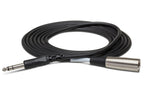 HOSA XLR(M) STEREO 1/4 MALE