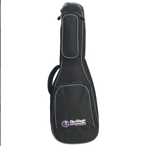 On-Stage Tenor Ukulele Accessory Bundle Gig Bag Strap Tuner Picks and Stand