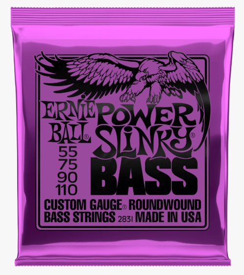 Ernie Ball Power Slinky 4-String Bass Strings EB2831 55-110 Main image