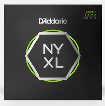 Load image into Gallery viewer, D&#39;Addario NYXL45105 Nickel Wound Bass Guitar Strings - Light Top/Med Bottom, 45/105