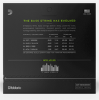 D'Addario NYXL45105 Nickel Wound Bass Guitar Strings - Light Top/Med Bottom, 45/105