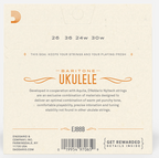 D'Addario EJ88B Nyltech Baritone Ukulele Strings - 26/30