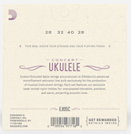 D'Addario EJ65C Clear Nylon Concert Ukulele Strings