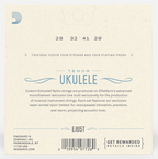 D'Addario EJ65T Clear Nylon Tenor Ukulele Strings