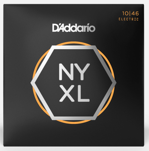 D'Addario NYXL1046 Nickel Wound Electric Guitar Strings - Regular Light, 10/46
