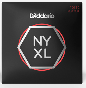 D'Addario NYXL1052 Nickel Wound Electric Guitar Strings - Light Top/Heavy Bottom, 10/52