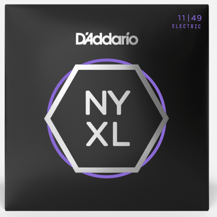 D'Addario NYXL1149 Nickel Wound Electric Guitar Strings - Medium, 11/49