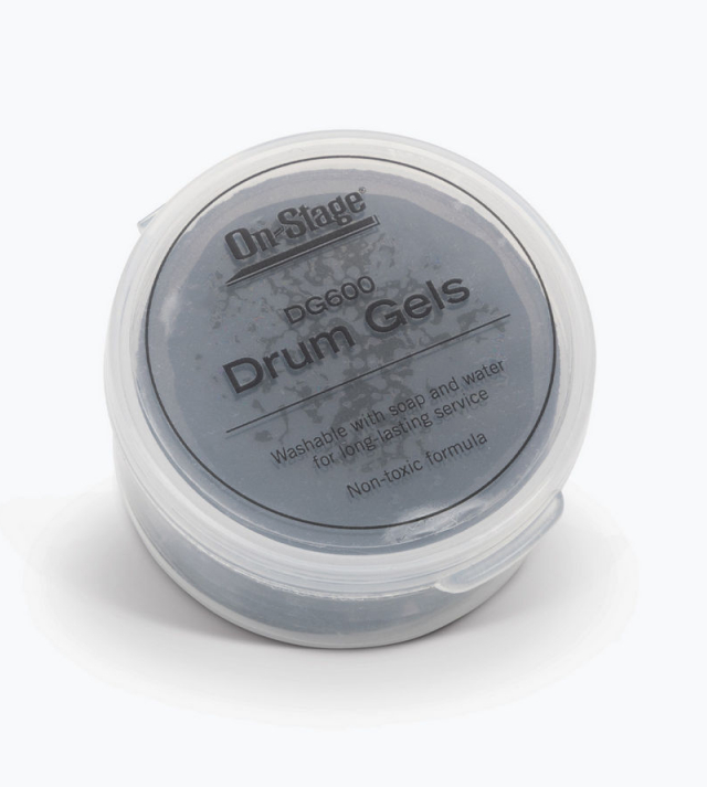 On Stage Drum Gels, 6 Pack - Black