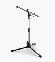 Load image into Gallery viewer, On‑Stage MS7411B Drum/Amp Tripod Mic Stand with Boom ‑ Black Powder Coat