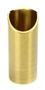 Rock Slide Polished Brass Guitar Slide - Medium