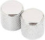 Fender Knob - Fender® Telecaster/P-Bass Barrel Chrome Set of 2