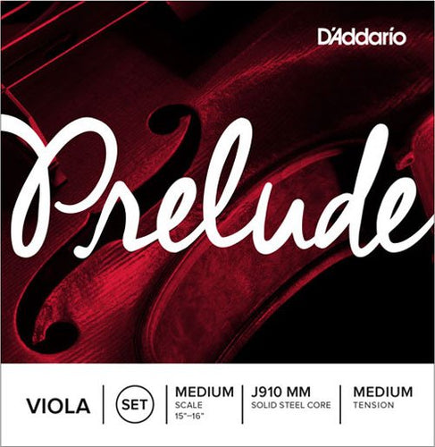 D'ADDARIO PRELUDE VIOLA STRINGS - MEDIUM SCALE - MEDIUM TENS