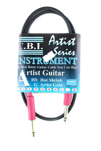 CBI Artist Hot Shrink Instrument Cable 3' Straight