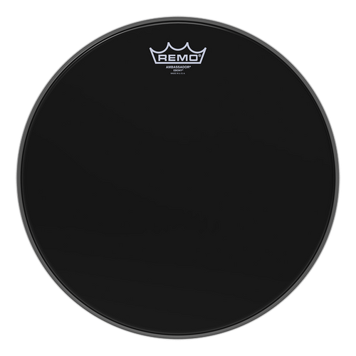 Remo 14in Ebony Ambassador Drumhead