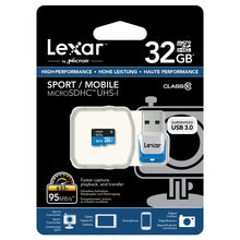 Load image into Gallery viewer, GoPro 32GB 633x Lexar micro SDHC Memory Card SD