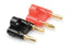 Hosa Technology BNA-100 Connector - Dual Bannana - 2pc
