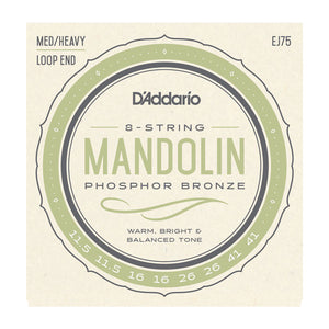 D'Addario EJ75 Phosphor Bronze Mandolin Strings - 11.5-41