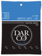 Darco D200 Phosphor Bronze 12-String Acoustic Guitar Strings - Light