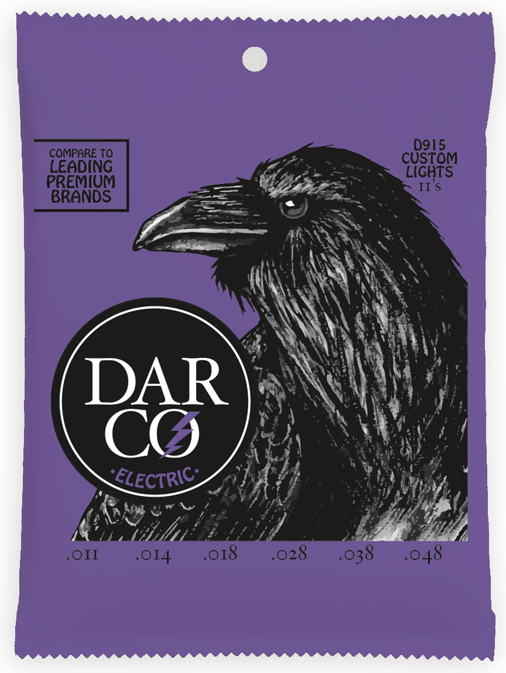 Darco D915 Electric Guitar Strings - Custom Light 11's