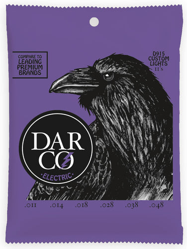 Darco D915 Electric Guitar Strings - Custom Light 11's