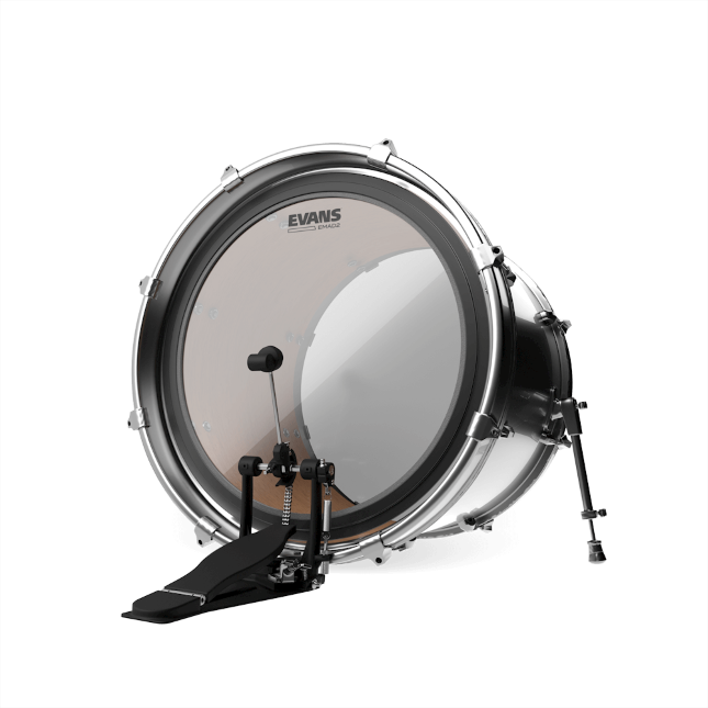 Evans 20" Emad Batter Clear Drumhead