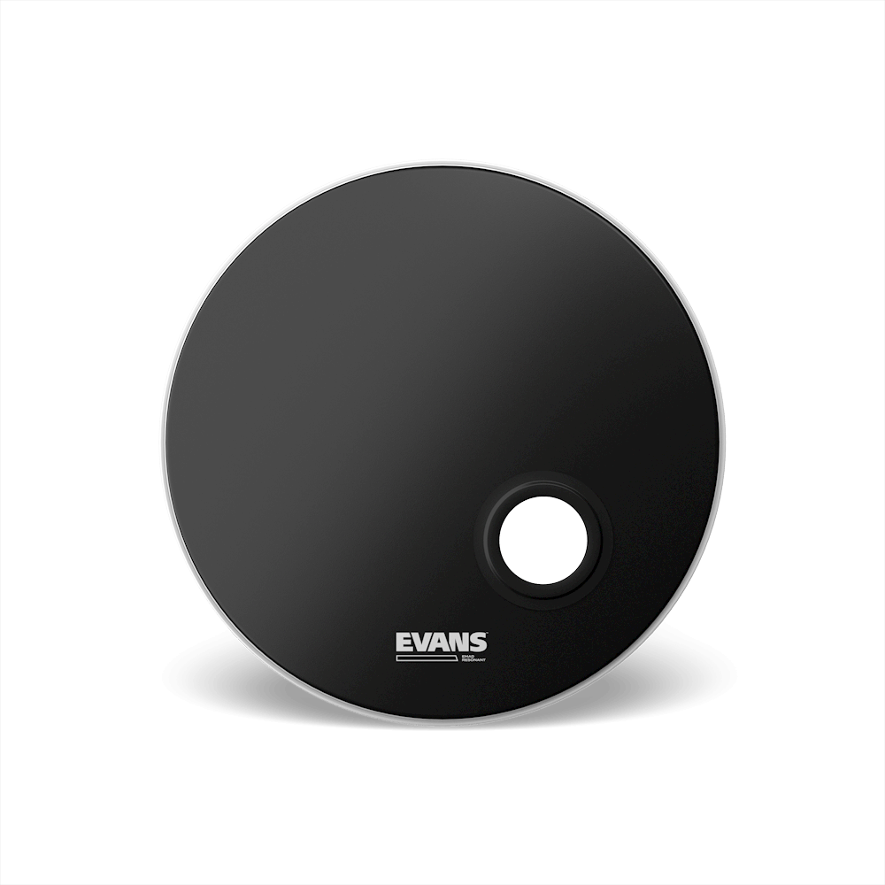 Evans Emad 22" Reso Black Drum Head